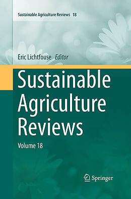 Kartonierter Einband Sustainable Agriculture Reviews von 