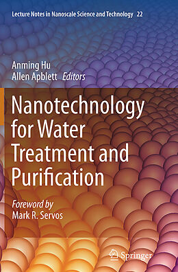 Couverture cartonnée Nanotechnology for Water Treatment and Purification de 