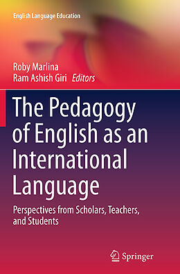 Couverture cartonnée The Pedagogy of English as an International Language de 