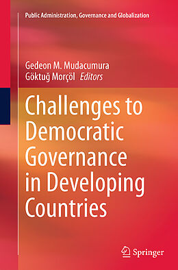 Couverture cartonnée Challenges to Democratic Governance in Developing Countries de 