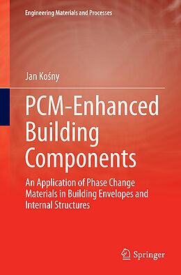 Couverture cartonnée PCM-Enhanced Building Components de Jan Ko ny