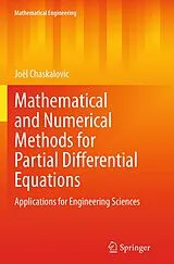 Kartonierter Einband Mathematical and Numerical Methods for Partial Differential Equations von Joël Chaskalovic