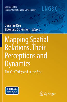 Couverture cartonnée Mapping Spatial Relations, Their Perceptions and Dynamics de 