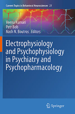Kartonierter Einband Electrophysiology and Psychophysiology in Psychiatry and Psychopharmacology von 