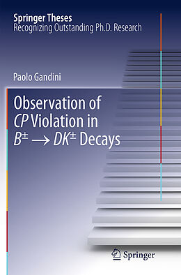 Couverture cartonnée Observation of CP Violation in B±   DK± Decays de Paolo Gandini