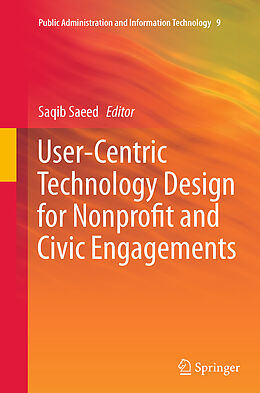 Kartonierter Einband User-Centric Technology Design for Nonprofit and Civic Engagements von 