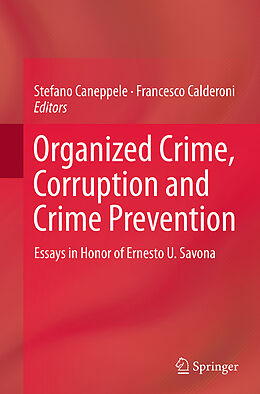 Couverture cartonnée Organized Crime, Corruption and Crime Prevention de 