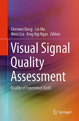 Couverture cartonnée Visual Signal Quality Assessment de 