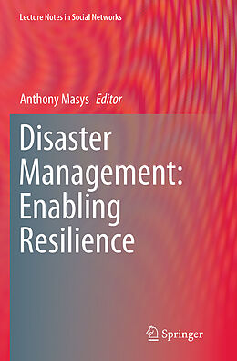 Kartonierter Einband Disaster Management: Enabling Resilience von 