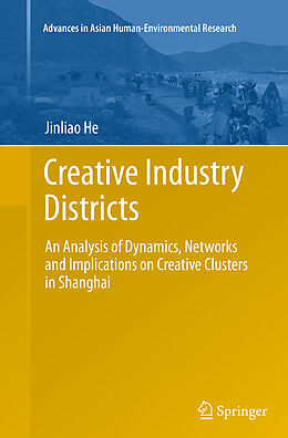 Couverture cartonnée Creative Industry Districts de Jinliao He
