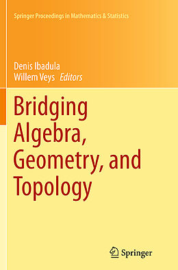 Couverture cartonnée Bridging Algebra, Geometry, and Topology de 