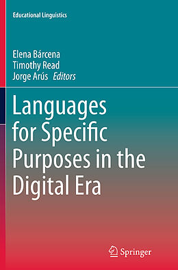 Couverture cartonnée Languages for Specific Purposes in the Digital Era de 