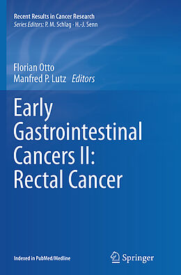 Couverture cartonnée Early Gastrointestinal Cancers II: Rectal Cancer de 