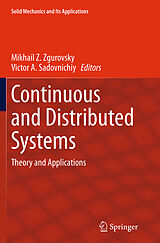 Couverture cartonnée Continuous and Distributed Systems de 