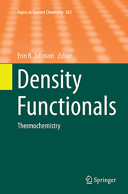 Kartonierter Einband Density Functionals von 