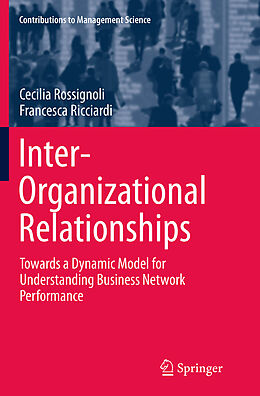 Kartonierter Einband Inter-Organizational Relationships von Francesca Ricciardi, Cecilia Rossignoli