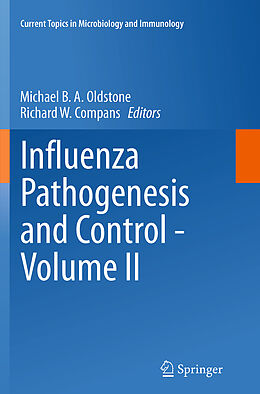 Couverture cartonnée Influenza Pathogenesis and Control - Volume II de 