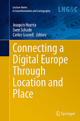 Kartonierter Einband Connecting a Digital Europe Through Location and Place von 