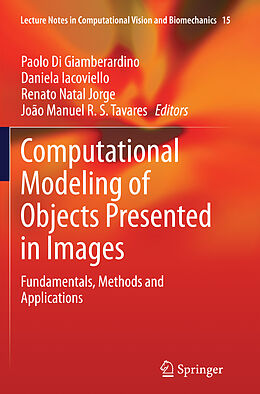 Couverture cartonnée Computational Modeling of Objects Presented in Images de 