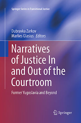 Couverture cartonnée Narratives of Justice In and Out of the Courtroom de 