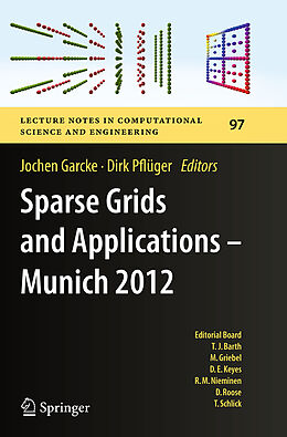 Couverture cartonnée Sparse Grids and Applications - Munich 2012 de 