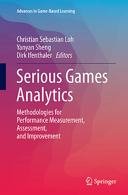 Couverture cartonnée Serious Games Analytics de 