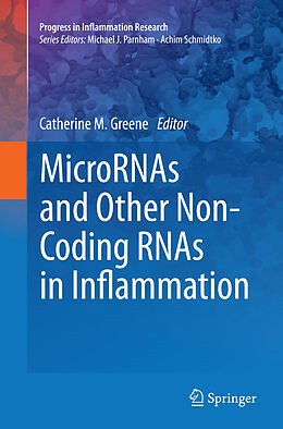 Couverture cartonnée MicroRNAs and Other Non-Coding RNAs in Inflammation de 