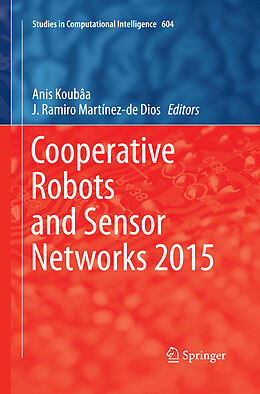 Couverture cartonnée Cooperative Robots and Sensor Networks 2015 de 