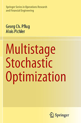 Couverture cartonnée Multistage Stochastic Optimization de Alois Pichler, Georg Ch. Pflug