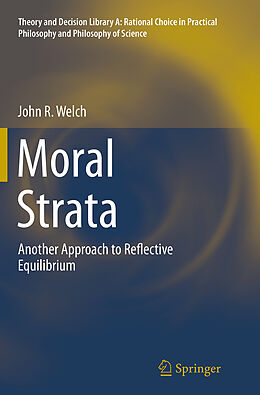 Couverture cartonnée Moral Strata de John R. Welch