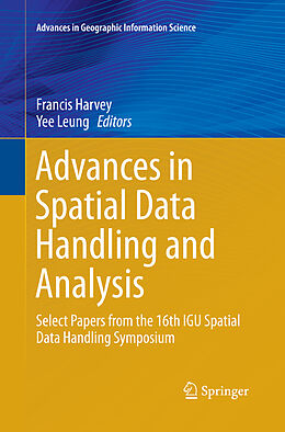 Couverture cartonnée Advances in Spatial Data Handling and Analysis de 