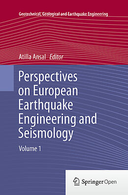 Couverture cartonnée Perspectives on European Earthquake Engineering and Seismology de 