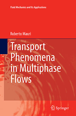 Couverture cartonnée Transport Phenomena in Multiphase Flows de Roberto Mauri