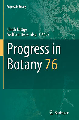 Couverture cartonnée Progress in Botany de 