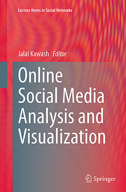 Kartonierter Einband Online Social Media Analysis and Visualization von 