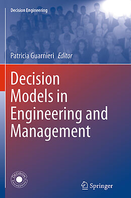 Couverture cartonnée Decision Models in Engineering and Management de 