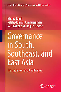 Couverture cartonnée Governance in South, Southeast, and East Asia de 