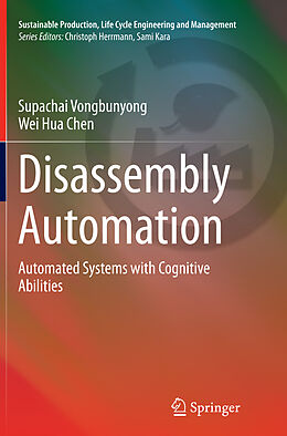 Couverture cartonnée Disassembly Automation de Wei Hua Chen, Supachai Vongbunyong