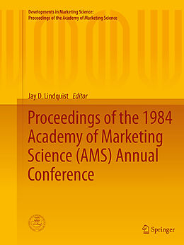 Kartonierter Einband Proceedings of the 1984 Academy of Marketing Science (AMS) Annual Conference von 