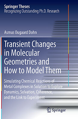 Kartonierter Einband Transient Changes in Molecular Geometries and How to Model Them von Asmus Ougaard Dohn