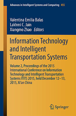 Couverture cartonnée Information Technology and Intelligent Transportation Systems de 