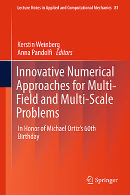 Fester Einband Innovative Numerical Approaches for Multi-Field and Multi-Scale Problems von 