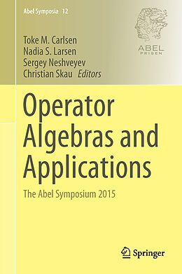 Livre Relié Operator Algebras and Applications de 