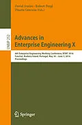 E-Book (pdf) Advances in Enterprise Engineering X von 