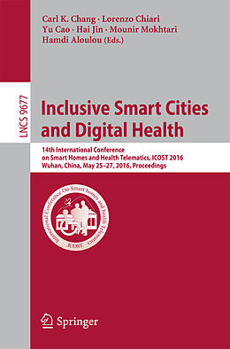E-Book (pdf) Inclusive Smart Cities and Digital Health von 