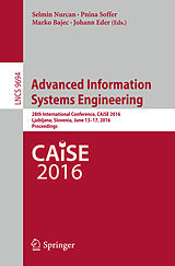 eBook (pdf) Advanced Information Systems Engineering de 