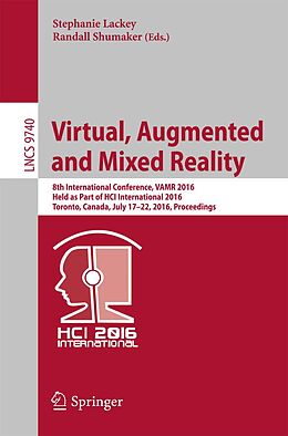 E-Book (pdf) Virtual, Augmented and Mixed Reality von 