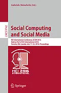 E-Book (pdf) Social Computing and Social Media von 