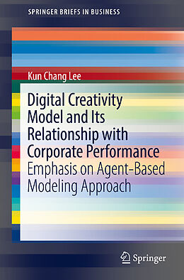 Couverture cartonnée Digital Creativity Model and Its Relationship with Corporate Performance de Kun Chang Lee