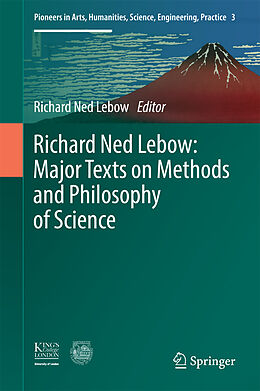 Livre Relié Richard Ned Lebow: Major Texts on Methods and Philosophy of Science de 